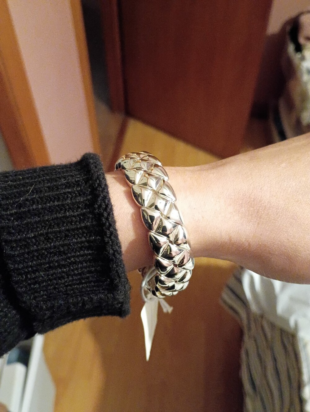 Smith & Co. Silver Stretch Bracelet